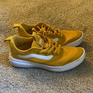 Vans Mustard Yellow Athletic Shoes